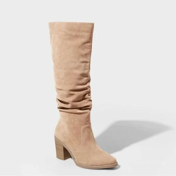 Universal Thread Harlan Dress Boots Taupe - Picture 5 of 6